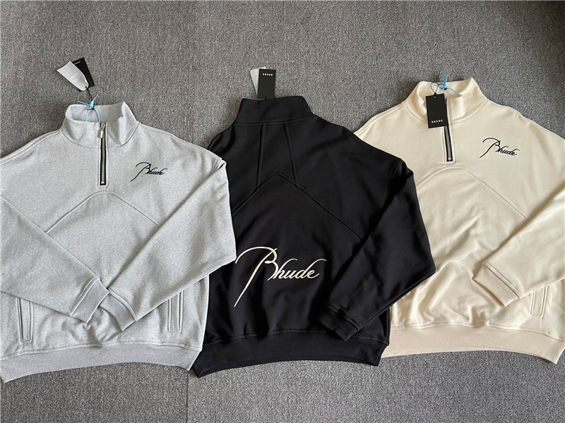 3Colors Embroidered Hoodie Men Women 1 High Quality Patchwork Turtleneck Zip Hooded Sweatshirts Vintage Pullovers, Black
3Colors Embroidered Hoodie Men Women 1 High Quality Patchwork Turtleneck Zip Hooded Sweatshirts Vintage Pullovers, Black