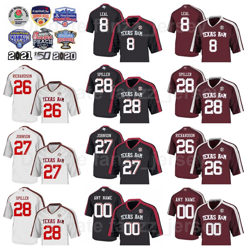 NCAA A&M Texas Aggies College Football 1 Demond Demas Jersey Men 28 Isaiah Spiller 27 Antonio Johnson Aaron Hansford 8 DeMarvin Leal 26 Demani Richardson University, White
NCAA A&M Texas Aggies College Football 1 Demond Demas Jersey Men 28 Isaiah Spiller 27 Antonio Johnson Aaron Hansford 8 DeMarvin Leal 26 Demani Richardson University, White