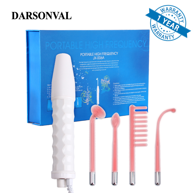 DARSONVAL Portable Electrode High Frequency Spot Acne Remover Facial Skin Care Massager For Face Beauty Device Spa Salon Home C0301
DARSONVAL Portable Electrode High Frequency Spot Acne Remover Facial Skin Care Massager For Face Beauty Device Spa Salon Home C0301