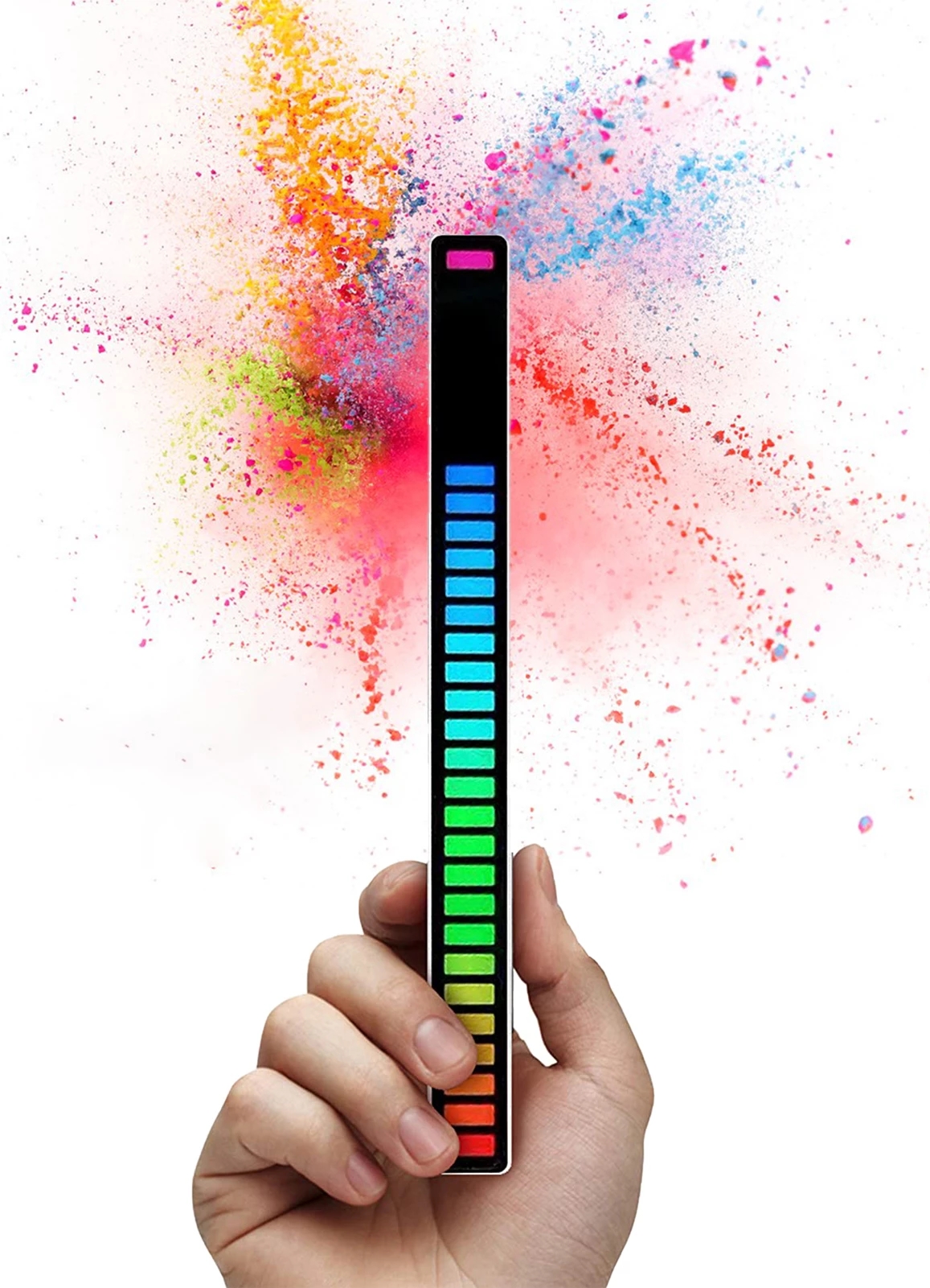 RGB LED bar lights 32color ambient Lamp Sound Control led strip with sounds active Pickup Rhythm Music atmosphere Lighting for Room Car
RGB LED bar lights 32color ambient Lamp Sound Control led strip with sounds active Pickup Rhythm Music atmosphere Lighting for Room Car