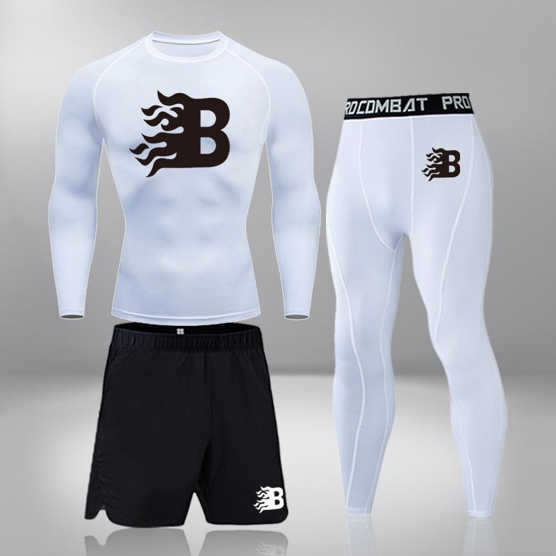 Jogging Clothing Thermal Underwear Men Sportswear Compression Sport Suits Quick Dry Clothes Sports Joggers Training Gym Fitness Tracksuits, Black;red
Jogging Clothing Thermal Underwear Men Sportswear Compression Sport Suits Quick Dry Clothes Sports Joggers Training Gym Fitness Tracksuits, Black;red