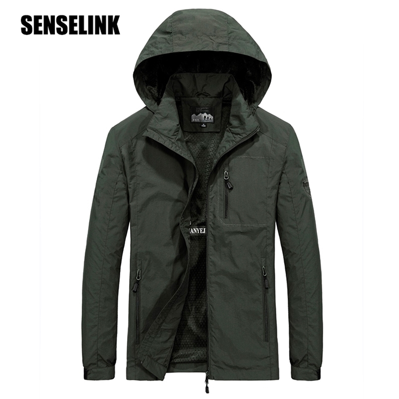 Men Jackets Windbreaker Waterproof Military Zipper Hooded Casual Coat Male Clothing Military plus size Jackets Men 6XL 211029, Khaki
Men Jackets Windbreaker Waterproof Military Zipper Hooded Casual Coat Male Clothing Military plus size Jackets Men 6XL 211029, Khaki