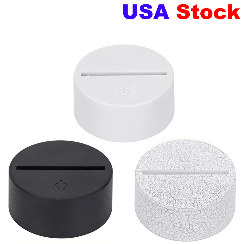 RGB Lights LED Lamp Base for 3D Illusion Lamp 4mm Acrylic Light Panel Dry Battery or DC 5V USB 3D Nights Lights Free Shipping
RGB Lights LED Lamp Base for 3D Illusion Lamp 4mm Acrylic Light Panel Dry Battery or DC 5V USB 3D Nights Lights Free Shipping