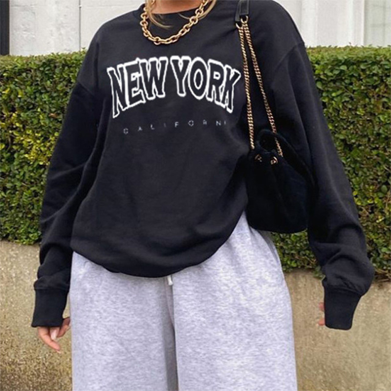 Tie Dye Letter Printed Shirt Womens Long Sleeve Autumn Casual Loose Tops Oversized Sweatshirt Woman Plus Size Clothes 3XL 201103