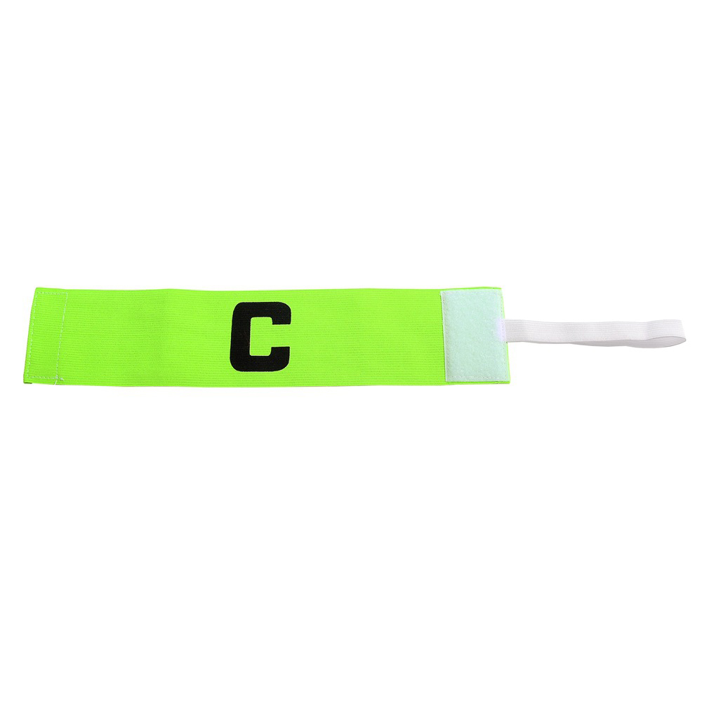 Football Soccer Captain Armband Elastic Fabric Player Bands for Adult Youth Training Rugby Futbol Practice Camp School Team Sports Athletic