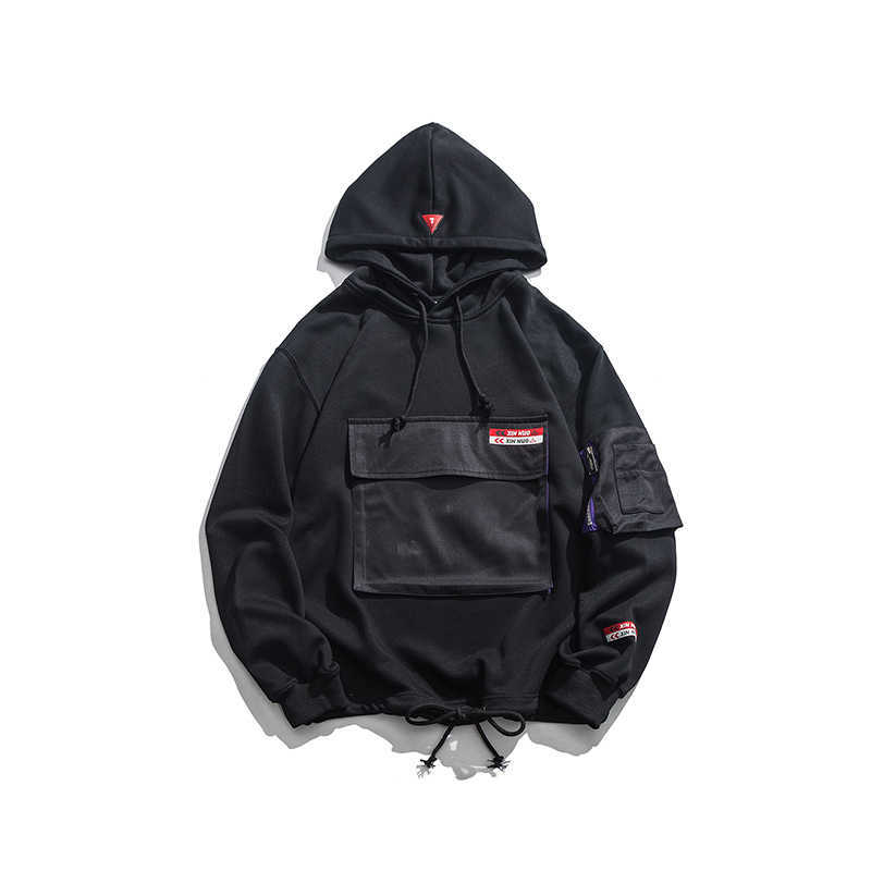 Street Style Multi Pockets Cargo Jackets Men Hoodies Hip Hop Streetwear Outdoor Cotton Jackets Harajuku Cargo Coats Black 210603
Street Style Multi Pockets Cargo Jackets Men Hoodies Hip Hop Streetwear Outdoor Cotton Jackets Harajuku Cargo Coats Black 210603