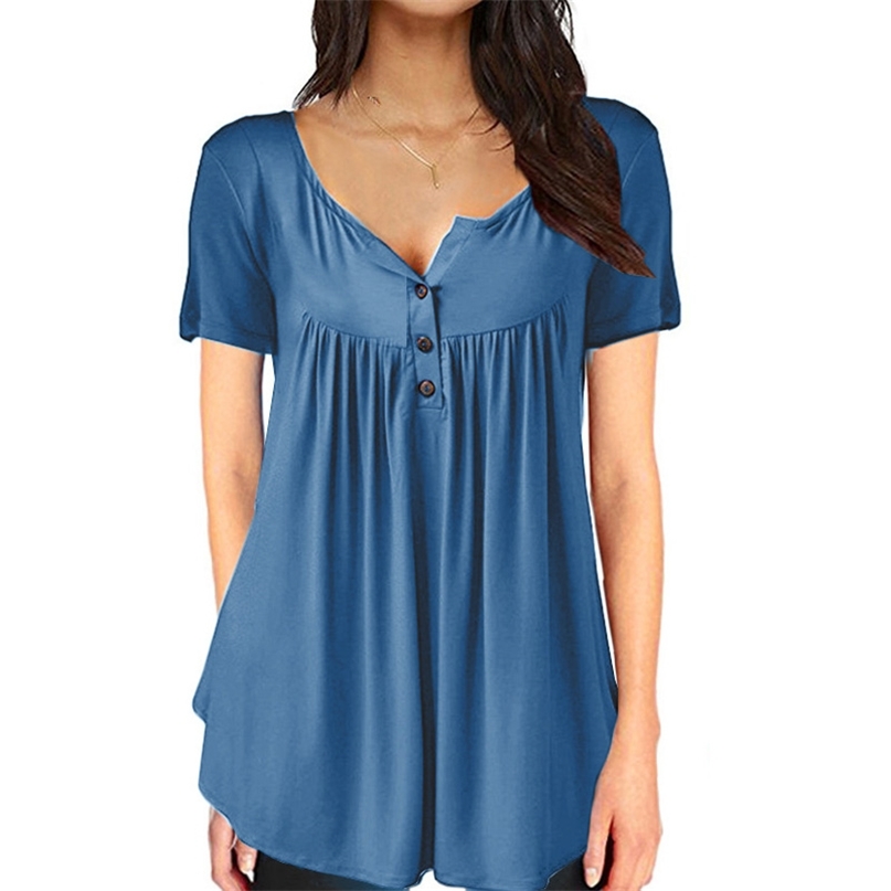 Women Summer V-Neck Short Sleeve T shirts Loose Sexy camiseta feminina Shirts Female Plus Size Long Style ops 210607, Purple
Women Summer V-Neck Short Sleeve T shirts Loose Sexy camiseta feminina Shirts Female Plus Size Long Style ops 210607, Purple