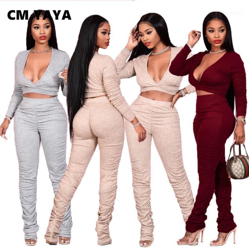 Women' Tracksuits CM.YAYA Sweatsuit Set Long Sleeve Tee Tops Stacked Ruched Flare Pants Active Tracksuit Two Piece Outfits1, Red
Women' Tracksuits CM.YAYA Sweatsuit Set Long Sleeve Tee Tops Stacked Ruched Flare Pants Active Tracksuit Two Piece Outfits1, Red