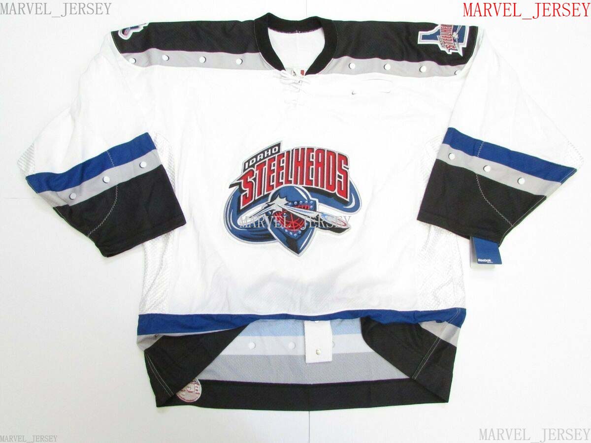 Cheap custom IDAHO STEELHEADS ECHL HOCKEY JERSEY Stitch any name number XS-5XL, Black
Cheap custom IDAHO STEELHEADS ECHL HOCKEY JERSEY Stitch any name number XS-5XL, Black