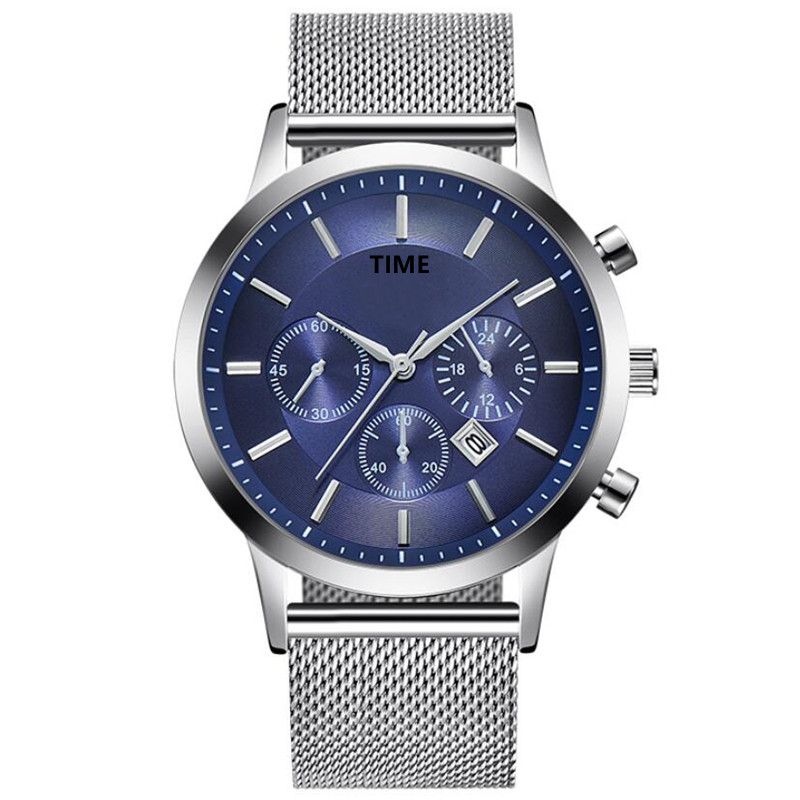 High Quality Mens Watch top brand Designer men Watches Mesh Strap Quartz Movement Black leather business Wristwatch gold silver classic male luxury sports Clock
High Quality Mens Watch top brand Designer men Watches Mesh Strap Quartz Movement Black leather business Wristwatch gold silver classic male luxury sports Clock