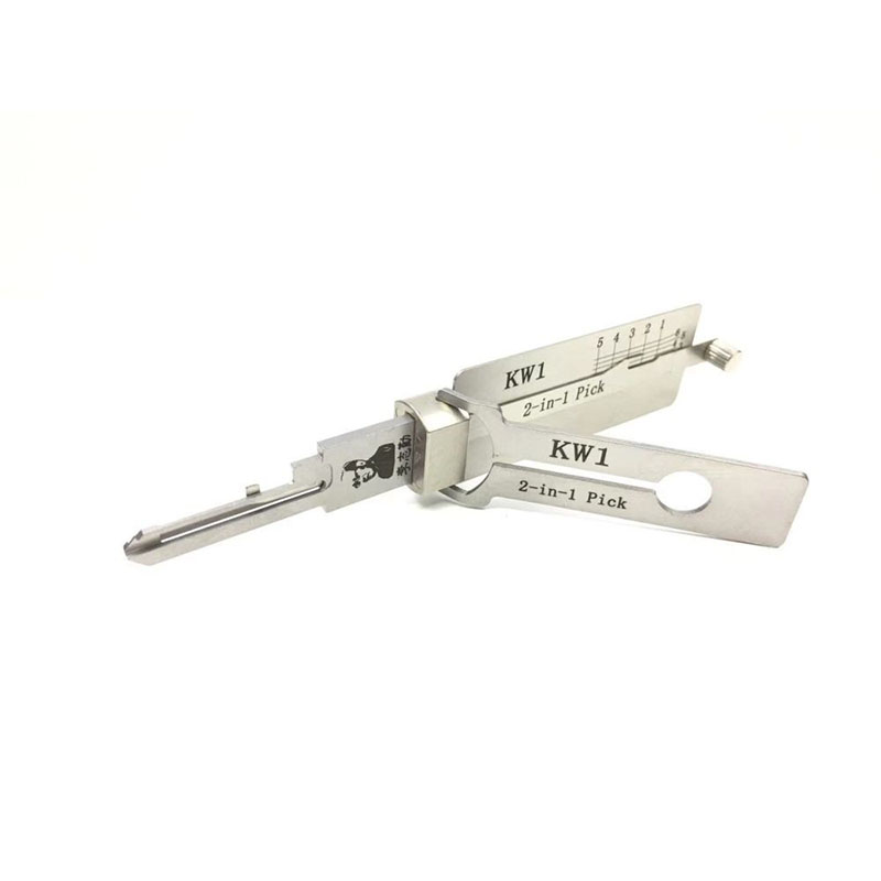 Arriaval 100% Original LISHI Tools KW1 5-Pins 2 in 1 Pick for Kwikset Door Locks Locksmith Tool China Supplier
Arriaval 100% Original LISHI Tools KW1 5-Pins 2 in 1 Pick for Kwikset Door Locks Locksmith Tool China Supplier