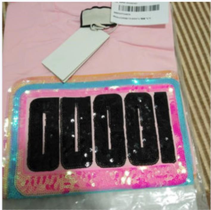 Women's luxury letter Sequin short sleeve T-shirt women fashion designer T-shirt high quality loose and shiny women's T-shirt S-M-L, Pink
Women's luxury letter Sequin short sleeve T-shirt women fashion designer T-shirt high quality loose and shiny women's T-shirt S-M-L, Pink