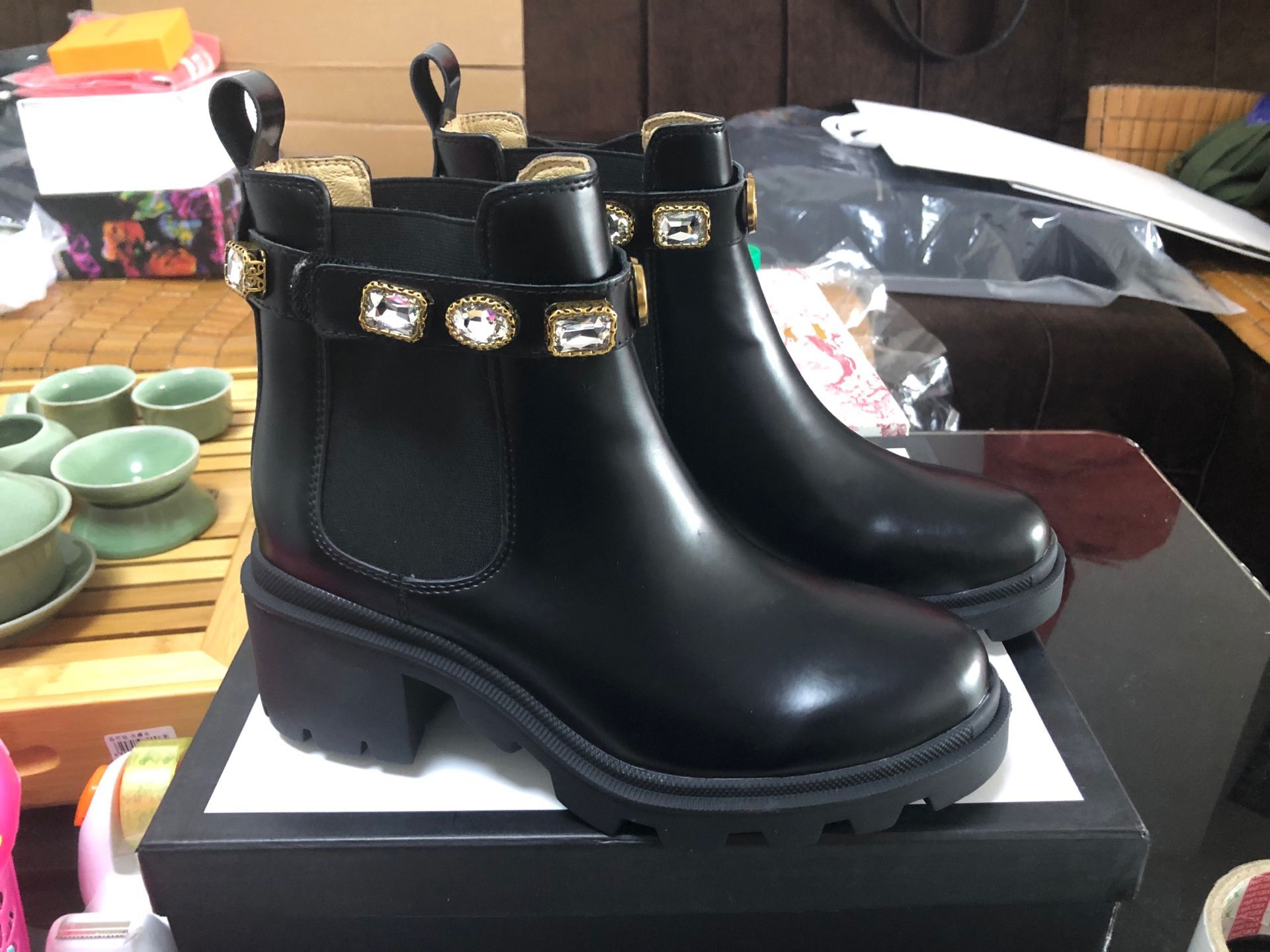 Designers Martin Boots Black Color Ankle Boots Designers Women Booties Highet Quality Winter Booties Non Slip with box
Designers Martin Boots Black Color Ankle Boots Designers Women Booties Highet Quality Winter Booties Non Slip with box