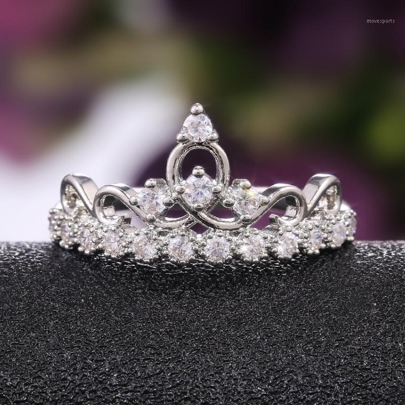 Wedding Rings CAOSHI Delicate Crown Shape Engagement For Women Silver Color With Brilliant Cubic Zirconia Fashion Jewelry Gift1
Wedding Rings CAOSHI Delicate Crown Shape Engagement For Women Silver Color With Brilliant Cubic Zirconia Fashion Jewelry Gift1