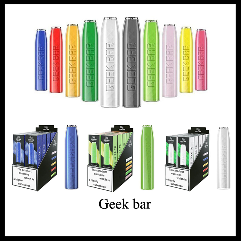 Geek Bar Disposable E cigarettes 575 Puffs Vape Pen 2.4ml Prefilled pods Cartridge 500mAh Battery Starter Kit
Geek Bar Disposable E cigarettes 575 Puffs Vape Pen 2.4ml Prefilled pods Cartridge 500mAh Battery Starter Kit
