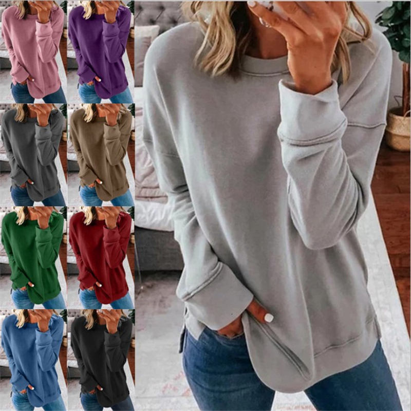 2021 New Moda Casual Feminina De Manga Comprida Sprint Outono Cor Slida Solta Em Volta Do Pescoo Camisetas Tops Senhoras Plus Size 5xl 11 Y6, Black
2021 New Moda Casual Feminina De Manga Comprida Sprint Outono Cor Slida Solta Em Volta Do Pescoo Camisetas Tops Senhoras Plus Size 5xl 11 Y6, Black