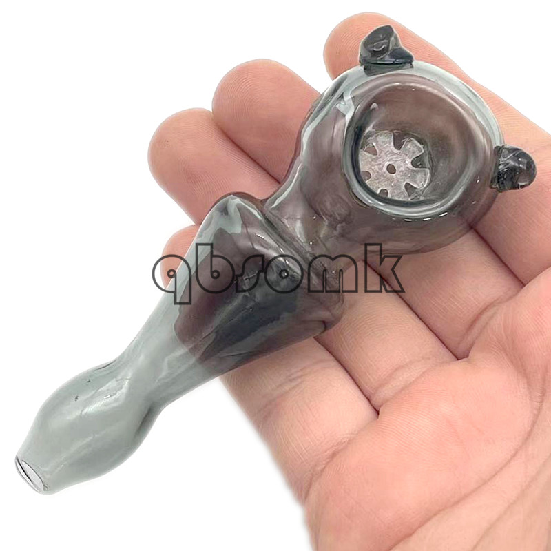 QBsomk Top quality Glass Spoon Pipes Screen Perc Slide Flower Glass Hand spoon Pipes for dry herb with cartoon wholesale
QBsomk Top quality Glass Spoon Pipes Screen Perc Slide Flower Glass Hand spoon Pipes for dry herb with cartoon wholesale