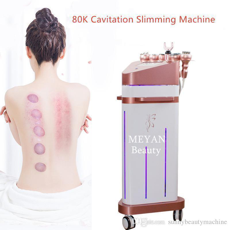 2021 Newest 6 in1 80K Cavitation Slimming Machine For Body Shaping And Massage
