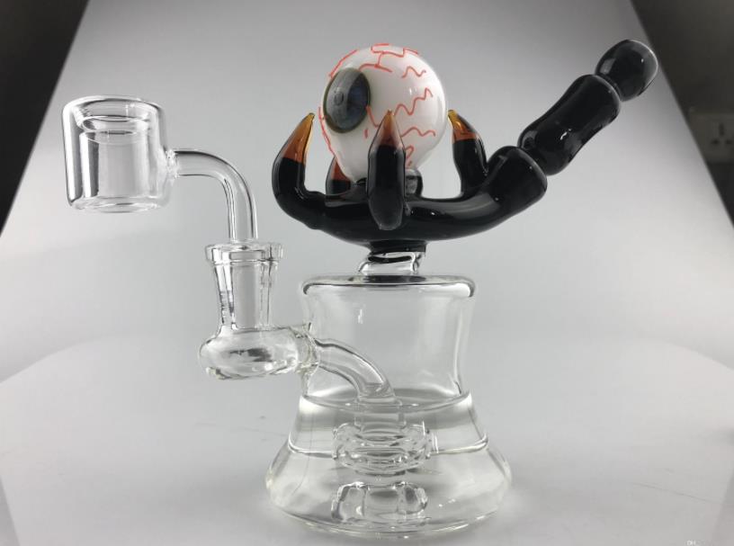 Unique eyeball eagle claw pipe eye-catching, personality independent caliber 14mm hookah
Unique eyeball eagle claw pipe eye-catching, personality independent caliber 14mm hookah
