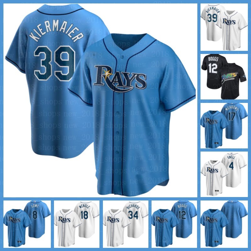 Tampa Bay Rays Jerseys 39 Kevin Kiermaier 12 Wade Boggs 56 Randy Arozarena 18 Joey Wendle 1 Willy Adames Baseball Ji-Man Choi Men, Blue;black
Tampa Bay Rays Jerseys 39 Kevin Kiermaier 12 Wade Boggs 56 Randy Arozarena 18 Joey Wendle 1 Willy Adames Baseball Ji-Man Choi Men, Blue;black