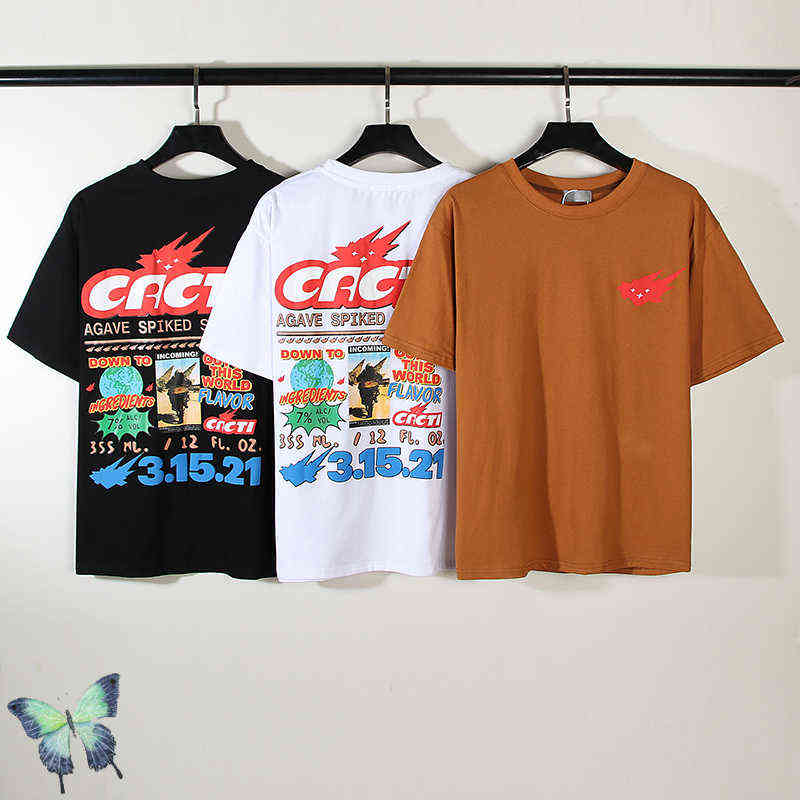 Travis Scott T Shirt Cacti Cactus Jack Down To Earth T-shirt X220212, White;black
Travis Scott T Shirt Cacti Cactus Jack Down To Earth T-shirt X220212, White;black