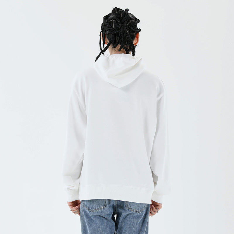 Aolamegs Hoodies Men Cartoon Furry Bear Letter Patch Harajuku Oversized Retro Hip Hop Hooded Pullover Men Sweatshirt Streetwear 201020