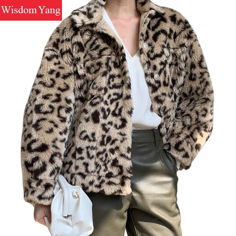 Women's Fur & Faux Winter Sheep Shearing Leopard Wool Furry Cashmere Coats Woman Jackets Womens Jacket Short Coffee Overcoat Coat Outerwear, Black
Women's Fur & Faux Winter Sheep Shearing Leopard Wool Furry Cashmere Coats Woman Jackets Womens Jacket Short Coffee Overcoat Coat Outerwear, Black