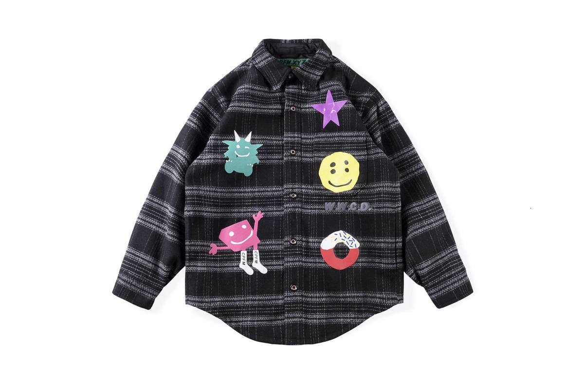 2021 New Xyz Oversize Star Smile Print Men Women High Quaality Streetwear Hip-hop Style Kanye West Cpfm Jackets Qnik, Black2
2021 New Xyz Oversize Star Smile Print Men Women High Quaality Streetwear Hip-hop Style Kanye West Cpfm Jackets Qnik, Black2