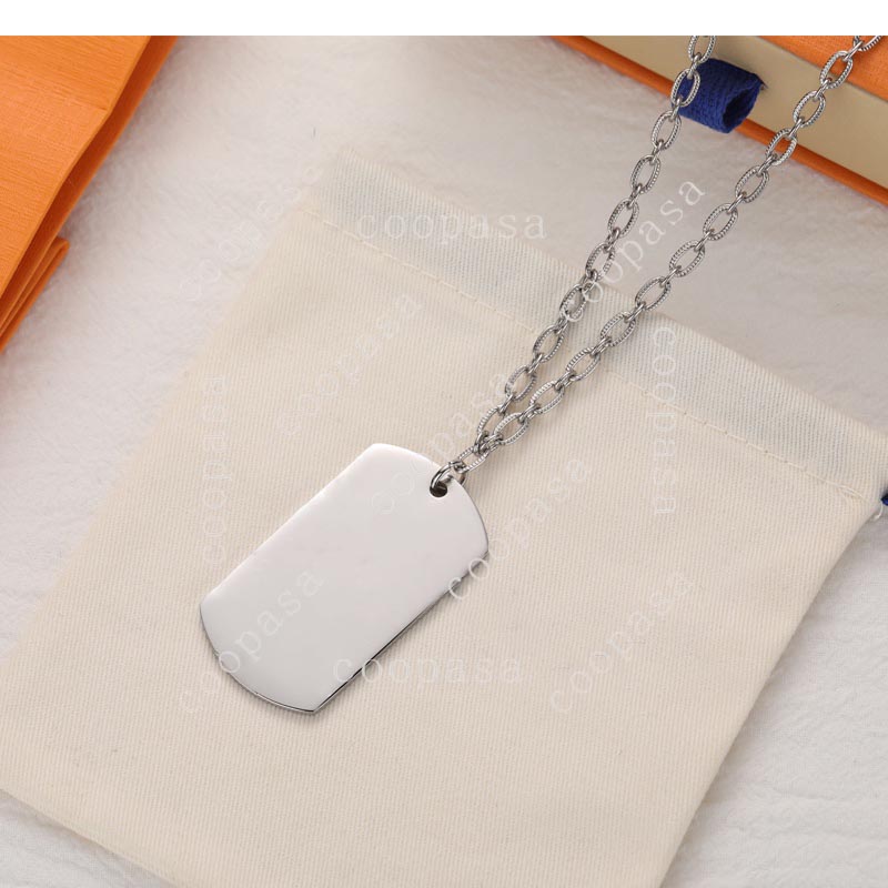 Other Fashion Accessories Simple Classic Mens and Womens Silver Necklace with Printed Letters Matching Accessories for Lovers
Other Fashion Accessories Simple Classic Mens and Womens Silver Necklace with Printed Letters Matching Accessories for Lovers