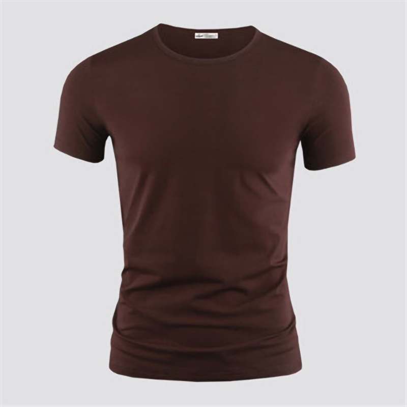 Modal ice silk short-sleeved T-shirt men's summer pure gray trend bottoming shirt clothes half-sleeved, Black;yellow
Modal ice silk short-sleeved T-shirt men's summer pure gray trend bottoming shirt clothes half-sleeved, Black;yellow