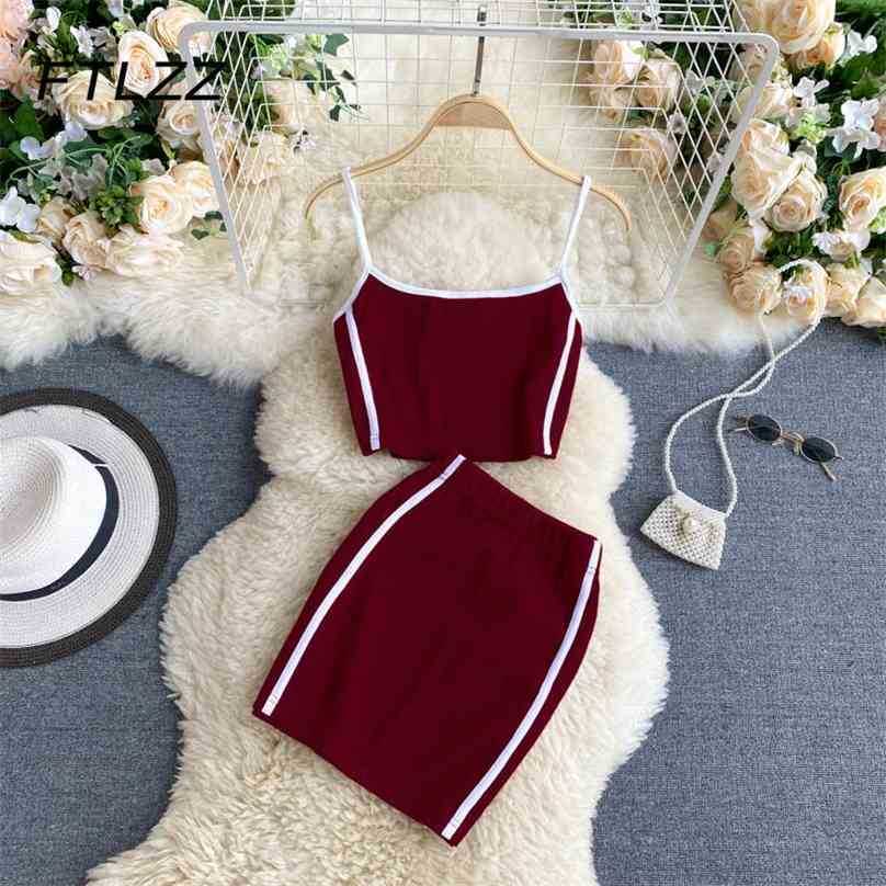 Fashion Summer Skirts Tracksuits Women Sportsuits Two Piece Sets Woman Crop Tops Wrap Skirt Outfits 2 Pcs Suits Clothing 210525, Black
Fashion Summer Skirts Tracksuits Women Sportsuits Two Piece Sets Woman Crop Tops Wrap Skirt Outfits 2 Pcs Suits Clothing 210525, Black