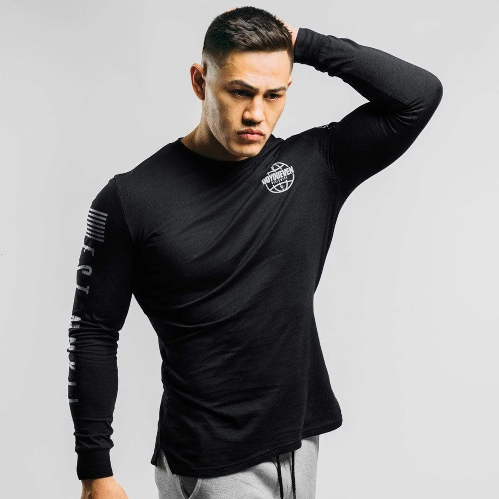 2021 New Casual Long Sleeves t Shirt Men Gym Fitness Cotton Slim T-shirt Male Workout Black Print O-neck Tees Tops Fashion Brand Apparel Sx1, Army green
2021 New Casual Long Sleeves t Shirt Men Gym Fitness Cotton Slim T-shirt Male Workout Black Print O-neck Tees Tops Fashion Brand Apparel Sx1, Army green