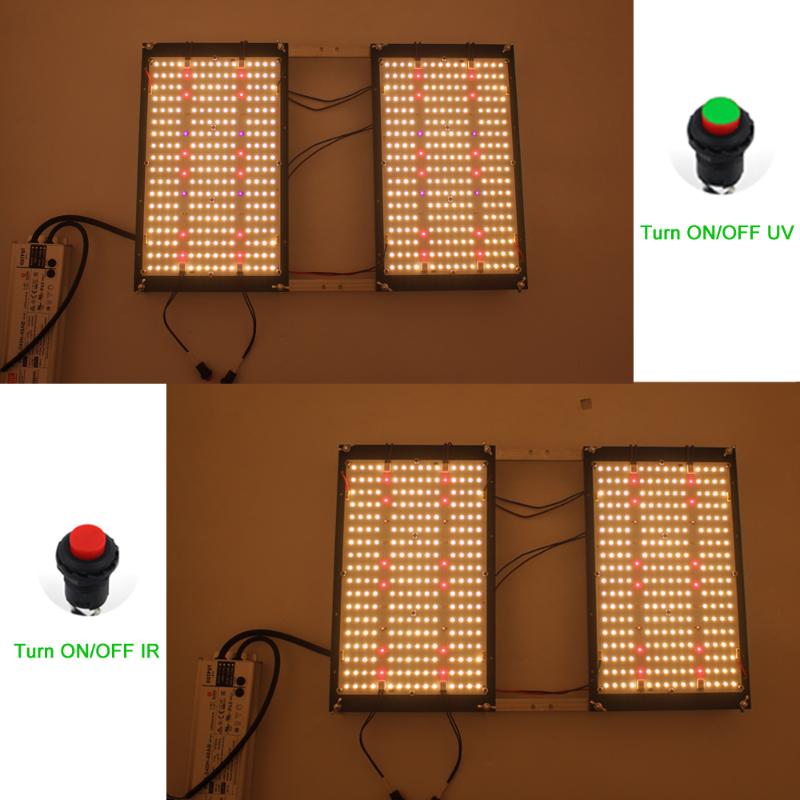 Dimmable Turn ON/OFF switch for CREE XPE UV IR Samsung LM301H 240W Quantum Tech V4 LED Board grow light with Meanwell Driver
Dimmable Turn ON/OFF switch for CREE XPE UV IR Samsung LM301H 240W Quantum Tech V4 LED Board grow light with Meanwell Driver