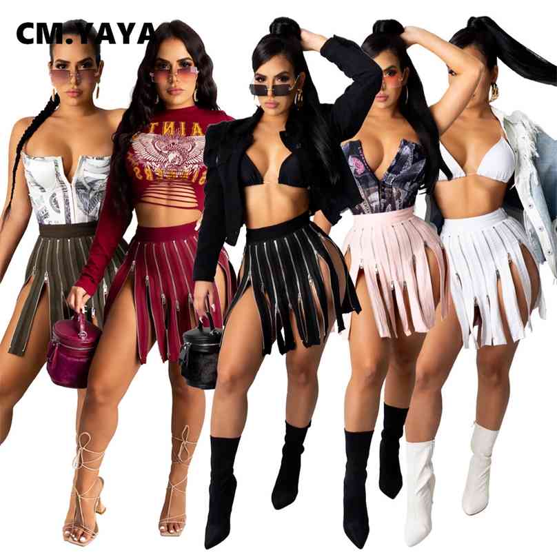 CM.YAYA Autumn Spring Women High Waist Zipper Fly Patchwork Skirts Night Club Street Sexy Party Bodycon Midi Mini Skirt 210629, Sky blue
CM.YAYA Autumn Spring Women High Waist Zipper Fly Patchwork Skirts Night Club Street Sexy Party Bodycon Midi Mini Skirt 210629, Sky blue