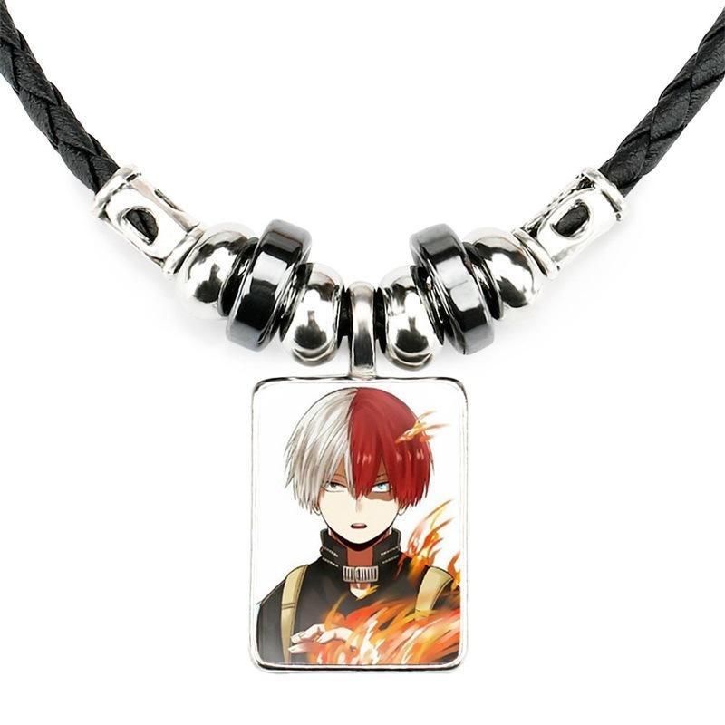Pendant Necklaces My Hero Academia Characters Cartoon Anime Leather Necklace Handmade Jewelry Gift Choker Wholesale, Silver
Pendant Necklaces My Hero Academia Characters Cartoon Anime Leather Necklace Handmade Jewelry Gift Choker Wholesale, Silver
