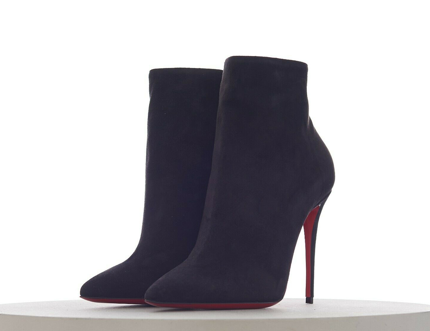 2021 France Paris Design Red Bottom Boots Women So Kate Booty 100mm Ankle Boots In Black Veau Velour Luxury Designer Leather with Spikes Pointed Toes 35-43
2021 France Paris Design Red Bottom Boots Women So Kate Booty 100mm Ankle Boots In Black Veau Velour Luxury Designer Leather with Spikes Pointed Toes 35-43