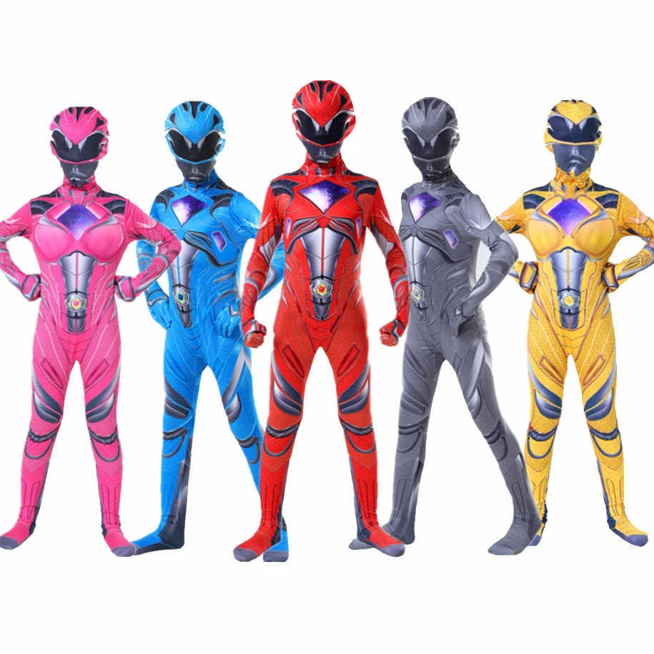 Bazzery Boys Power Mecha Five Beast Costume Kids Child Mystic Force Superhero Red Ranger Party Cosplay Halloween Carnival Suit Q0910, Grey ranger
Bazzery Boys Power Mecha Five Beast Costume Kids Child Mystic Force Superhero Red Ranger Party Cosplay Halloween Carnival Suit Q0910, Grey ranger