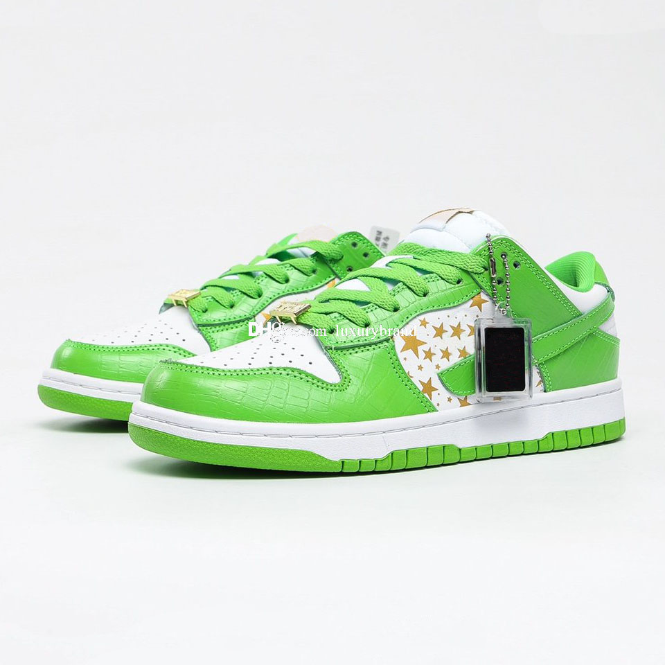 Mean Green Stars Dunks Skates Shoes for Men's Skate Shoe Mens Skateboard Chaussures Womens Sneakers Women's Sports Sneaker Skateboarding
Mean Green Stars Dunks Skates Shoes for Men's Skate Shoe Mens Skateboard Chaussures Womens Sneakers Women's Sports Sneaker Skateboarding