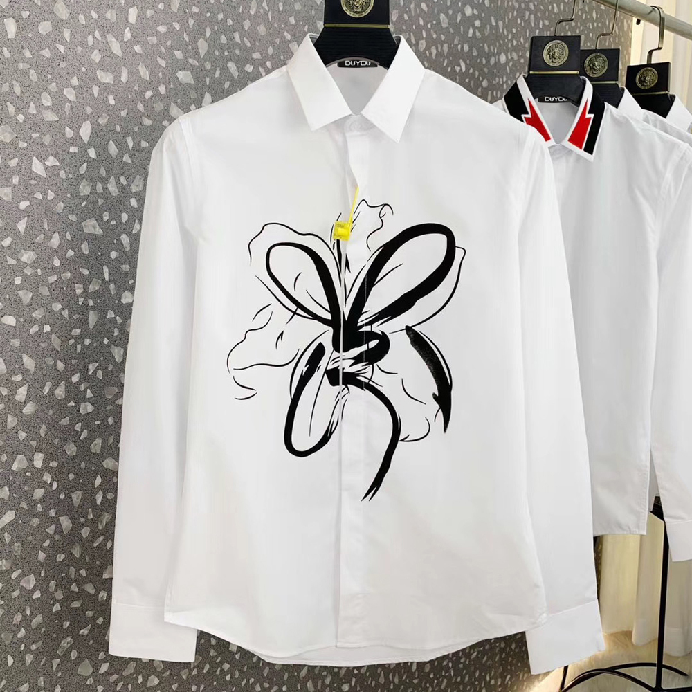 2021 New Algodo Vestido Masculina Preto Abstrato Graffiti Impresso Camisa De Alta Qualidade Magro Ajuste Camisas Lypm, White
2021 New Algodo Vestido Masculina Preto Abstrato Graffiti Impresso Camisa De Alta Qualidade Magro Ajuste Camisas Lypm, White