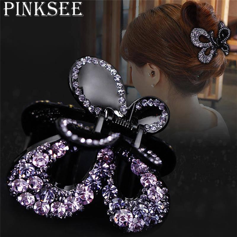 Hair Clips & Barrettes Pinksee 2021 Vintage Fashion Crystal Butterfly Women Girls Elegant Charm Rhinestone Head Jewelry, Golden;silver
Hair Clips & Barrettes Pinksee 2021 Vintage Fashion Crystal Butterfly Women Girls Elegant Charm Rhinestone Head Jewelry, Golden;silver