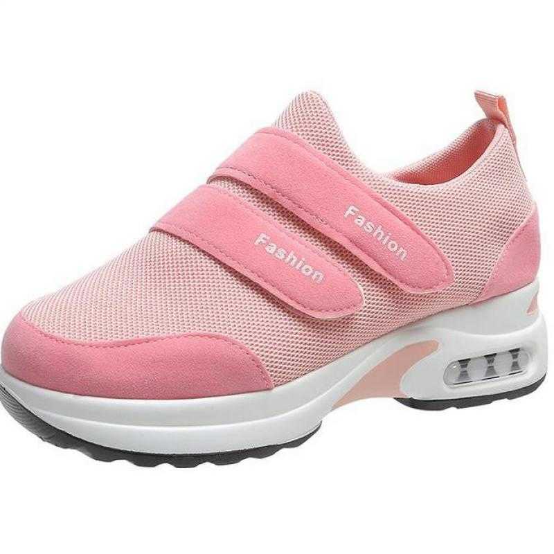 New Sneakers Women Breathable Wedge Heel Casual Shoes Women's Thick-soled Cushioned Old Shoes Sneakers Sapatos Femininos Y0907, Black
New Sneakers Women Breathable Wedge Heel Casual Shoes Women's Thick-soled Cushioned Old Shoes Sneakers Sapatos Femininos Y0907, Black