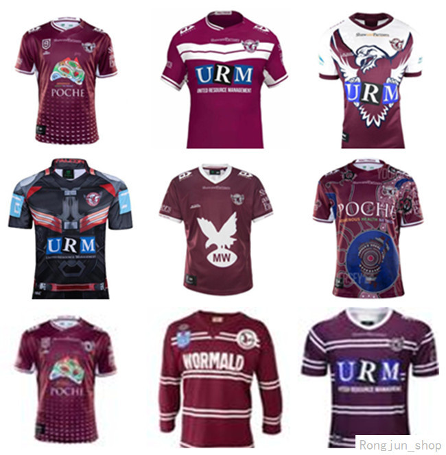 2021 MANLY WARRINGAH SEA EAGLES 20 21 Indigenous Super Rugby Jersey Australia nrl League Retro Top Quality, Black;gray