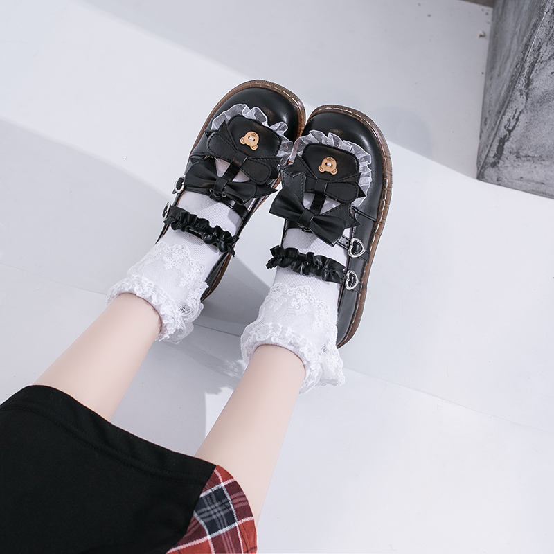 Kawaii Tea Party Nice Japanese Cosplay Anime Jk Lolita Women's Shoes Harajuku Sweet Girls Mid-heel Roundtoe A36s
Kawaii Tea Party Nice Japanese Cosplay Anime Jk Lolita Women's Shoes Harajuku Sweet Girls Mid-heel Roundtoe A36s