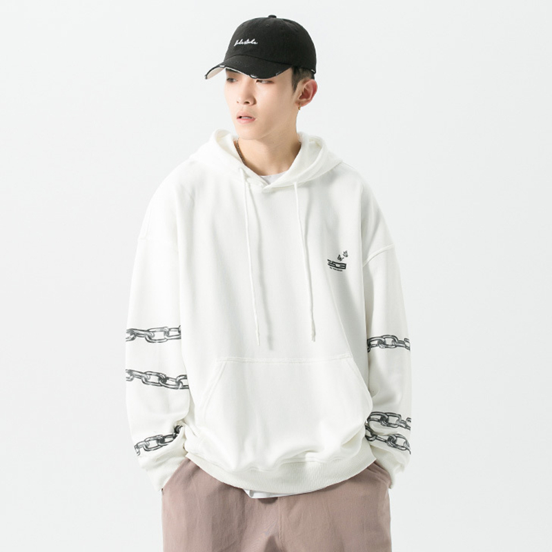 Man Hoodies For Men Hip Hop Hoodie Street Wear Male Hoodi Long Sleeve Sportswear Oversized Black White Cuple Loose Plus 4XL 5XL 201020