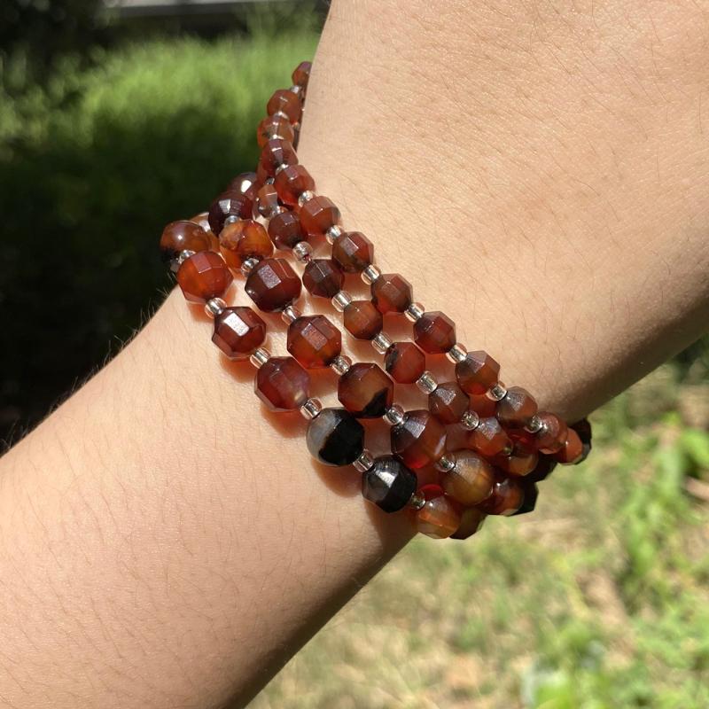 Other 6/8mm Natural Stone Beads Faceted Dream Agates Loose Spacer For Jewelry Making Diy Necklace Bracelet Accessories
Other 6/8mm Natural Stone Beads Faceted Dream Agates Loose Spacer For Jewelry Making Diy Necklace Bracelet Accessories