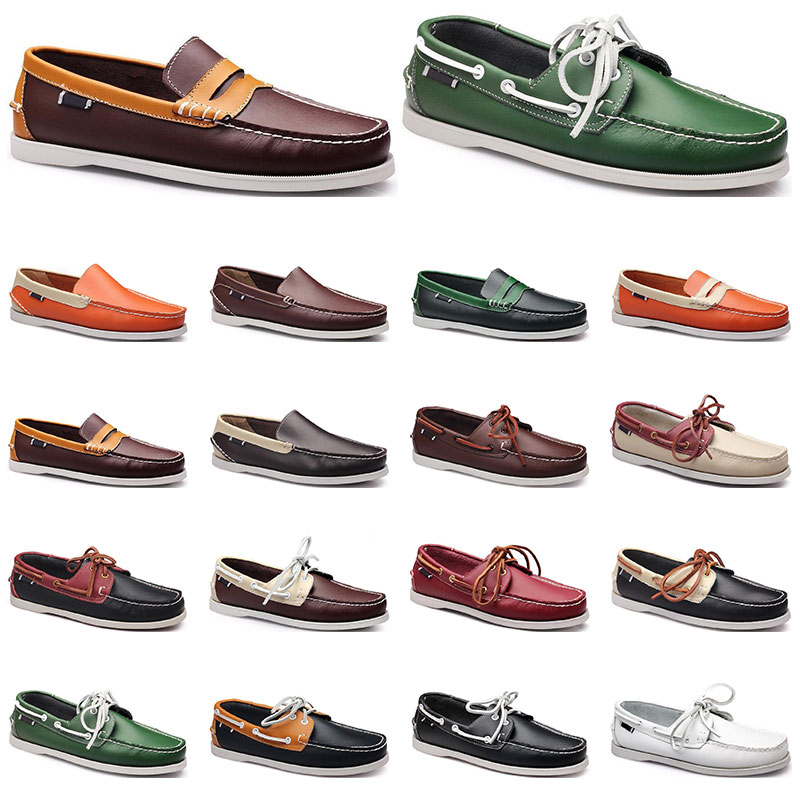 Womens sneakers Sailing shoe mens casual leather shoes black white red green orange brown outdoor trainers size 38-45 eighty one, 14
Womens sneakers Sailing shoe mens casual leather shoes black white red green orange brown outdoor trainers size 38-45 eighty one, 14