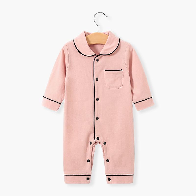 Jumpsuits Baby Unisex Autumn Pajama, Lapel Long Sleeves Button Open One-Piece Nightgown For Toddler Girls, Boys 2021, Gray
Jumpsuits Baby Unisex Autumn Pajama, Lapel Long Sleeves Button Open One-Piece Nightgown For Toddler Girls, Boys 2021, Gray