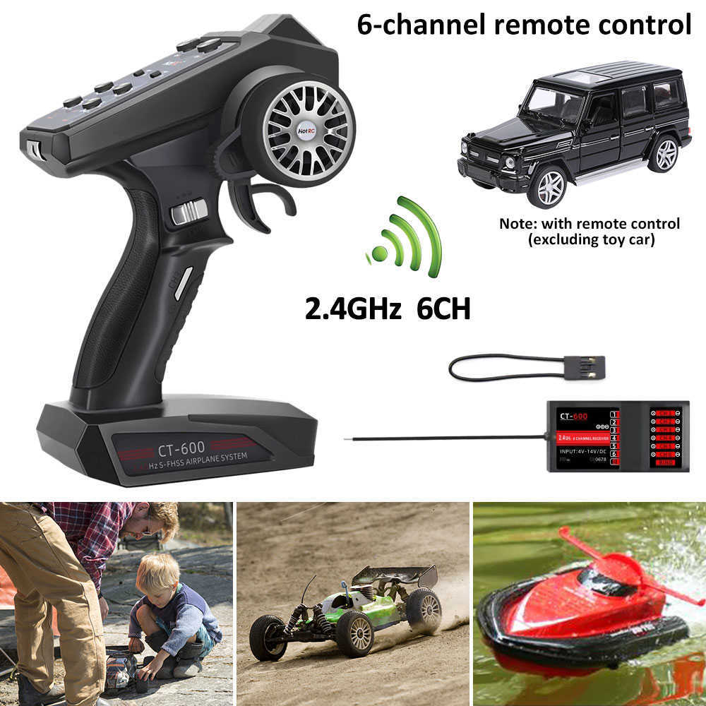 2.4G 6CH Remote Control Transmitter with Receiver Digital Radio System RC Model Parts Accessories For RC Car Boat Tank Water ska Q0726 от DHgate WW