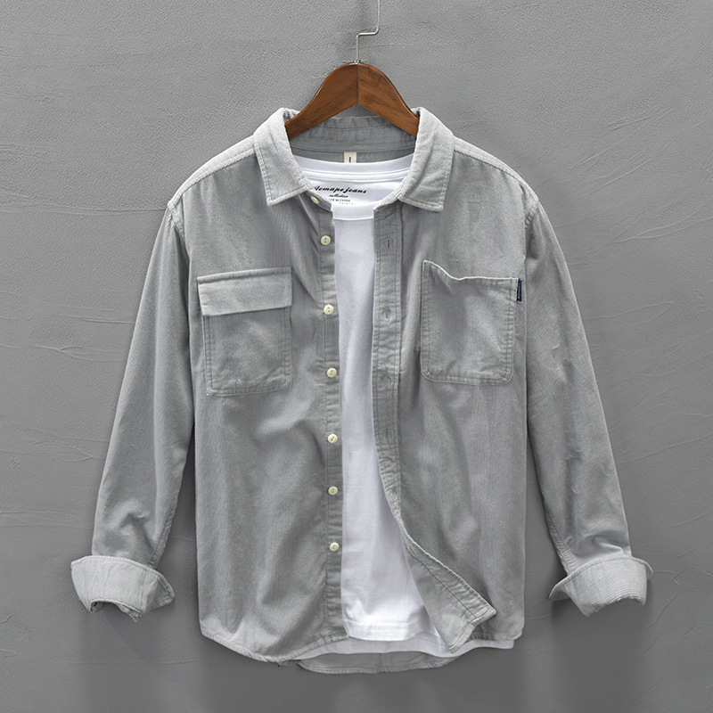2021 New Autumn Veet 100% Cotton Long Sleeves Thin Gray Bottom Shirt High Quality Male Tops Casual Clothes Y34 9te3, 124kdrak gray124
2021 New Autumn Veet 100% Cotton Long Sleeves Thin Gray Bottom Shirt High Quality Male Tops Casual Clothes Y34 9te3, 124kdrak gray124