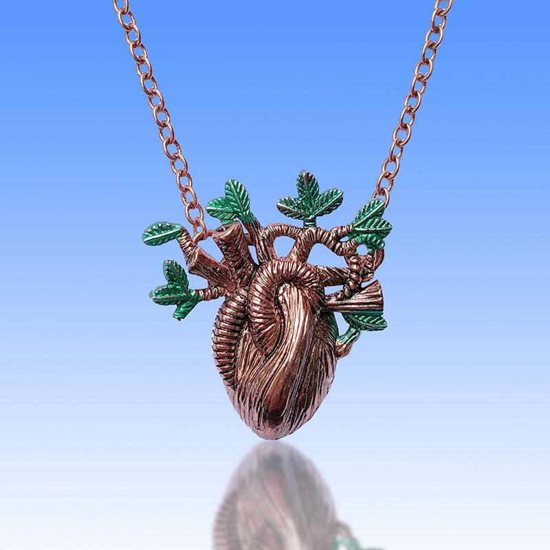 Pendant Necklaces Design Anatomical Anatomy 3D Simulation Heart Necklace Men Vintage Bronze Charms For Women Jewelry
Pendant Necklaces Design Anatomical Anatomy 3D Simulation Heart Necklace Men Vintage Bronze Charms For Women Jewelry
